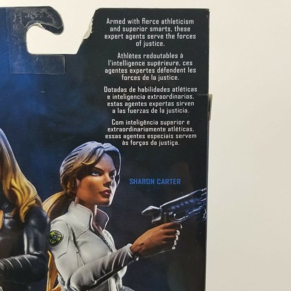 Marvel Legends Captain America Series Agents of Shield Sharon Carter Figure New - Picture 8 of 12